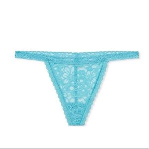 Victoria’s Secret Blue Lace V String Thong
